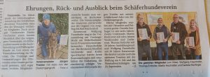 Zeitungsartikel